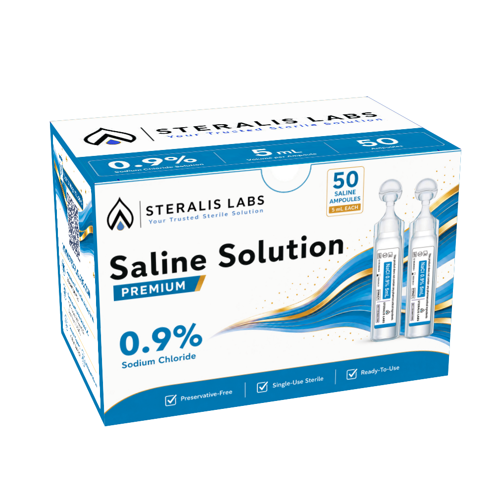 Steralis™ Isotonic 0.9% Sodium Chloride box